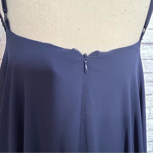 Lulu's Cotillion Matte Navy Blue Sequin Maxi Dress - Picture 9 of 16